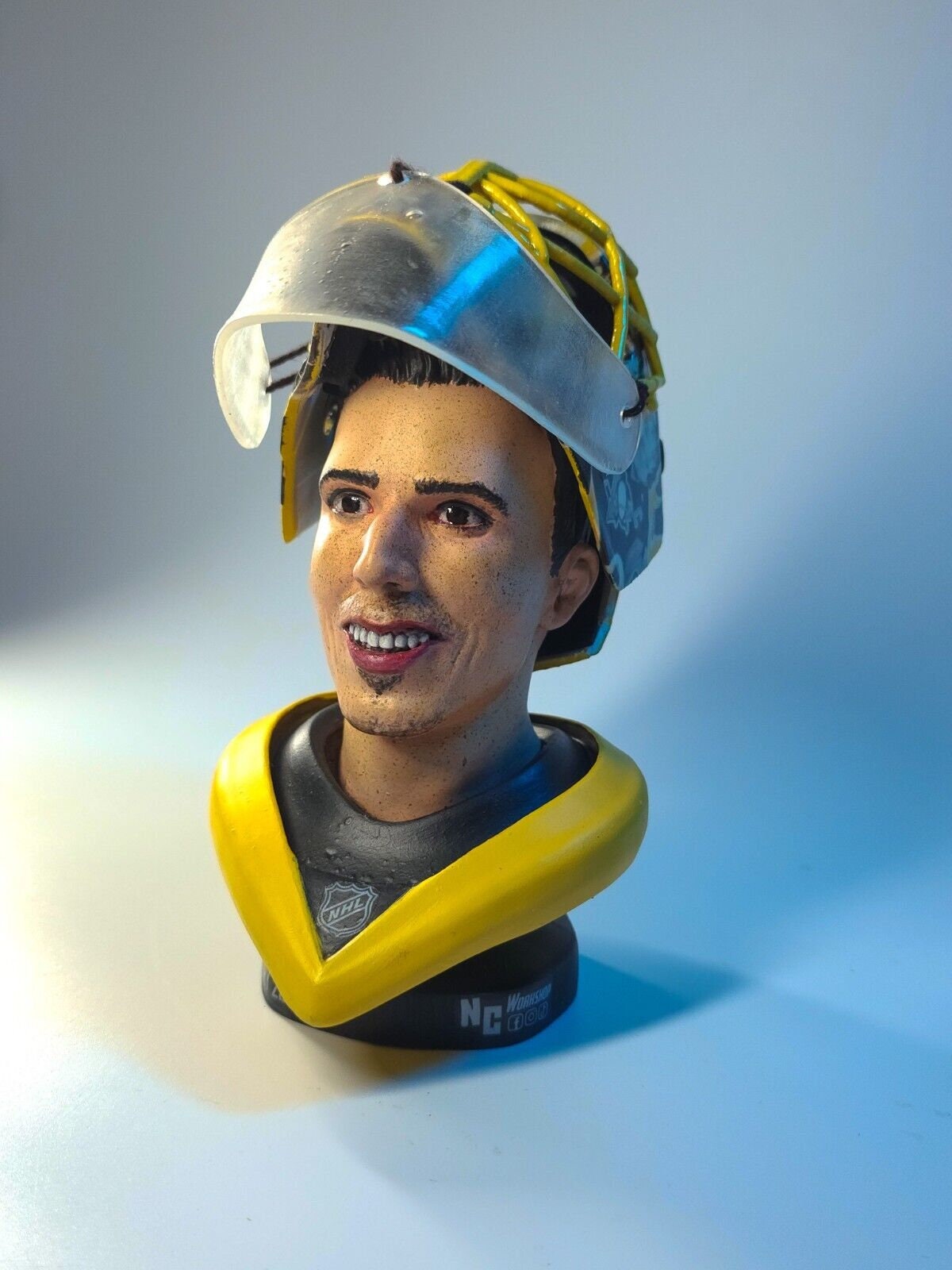 Marc-andre fleury bust Pittsburgh penguins 25th anniversary collectible