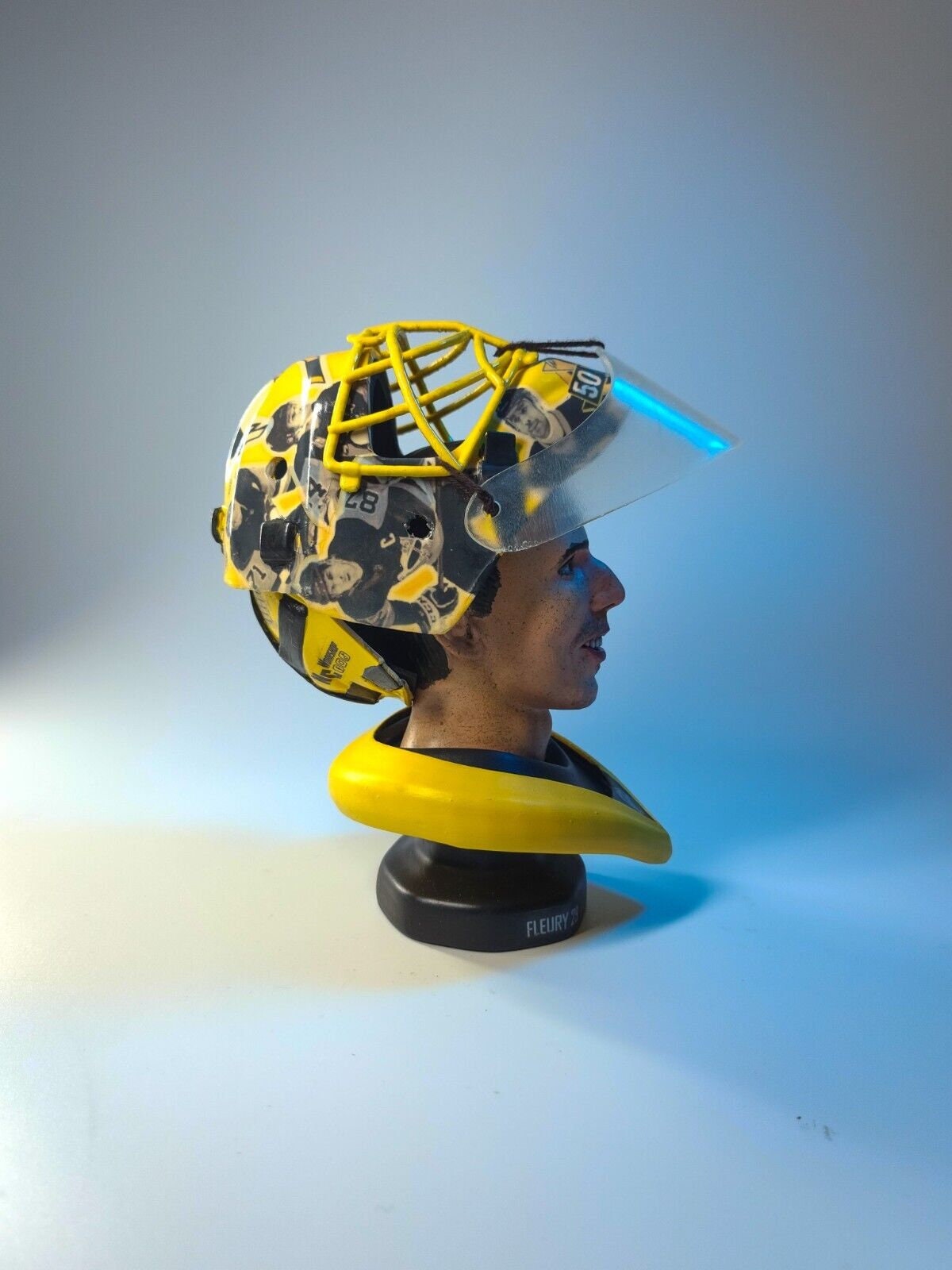 Marc-andre fleury bust Pittsburgh penguins 25th anniversary collectible