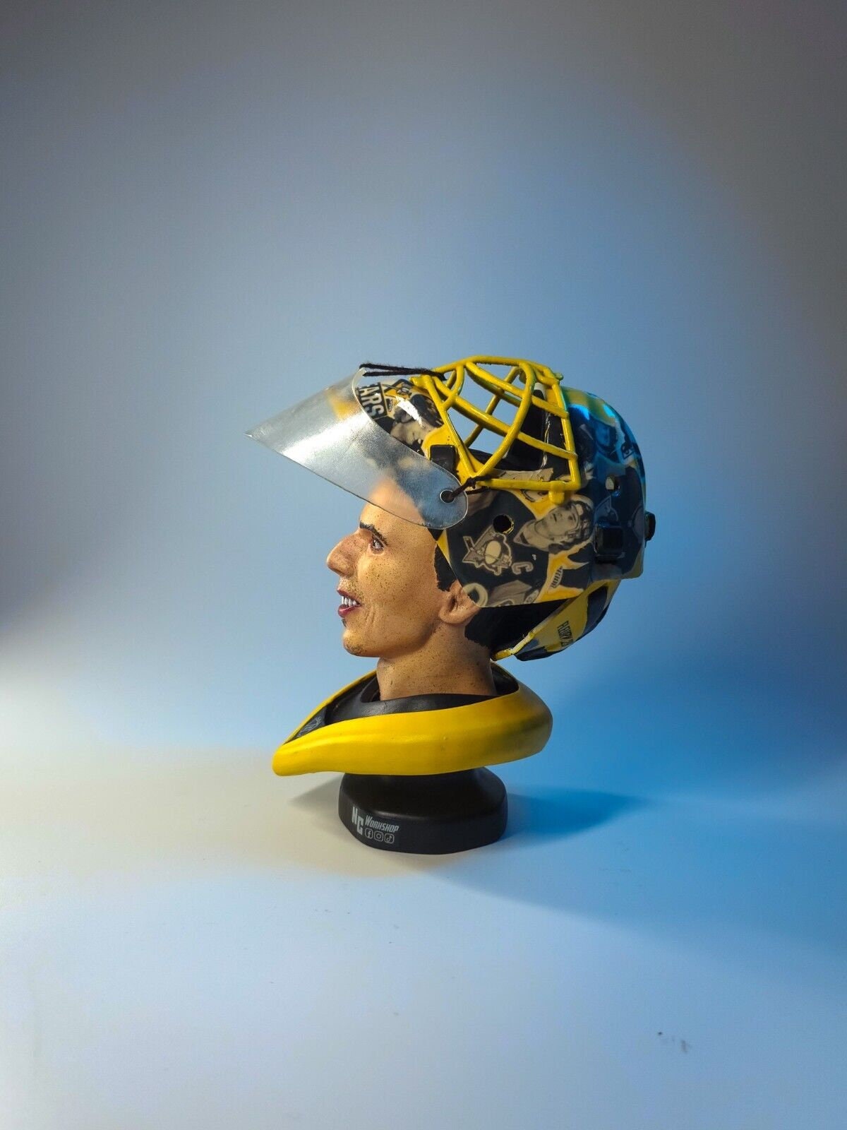 Marc-andre fleury bust Pittsburgh penguins 25th anniversary collectible