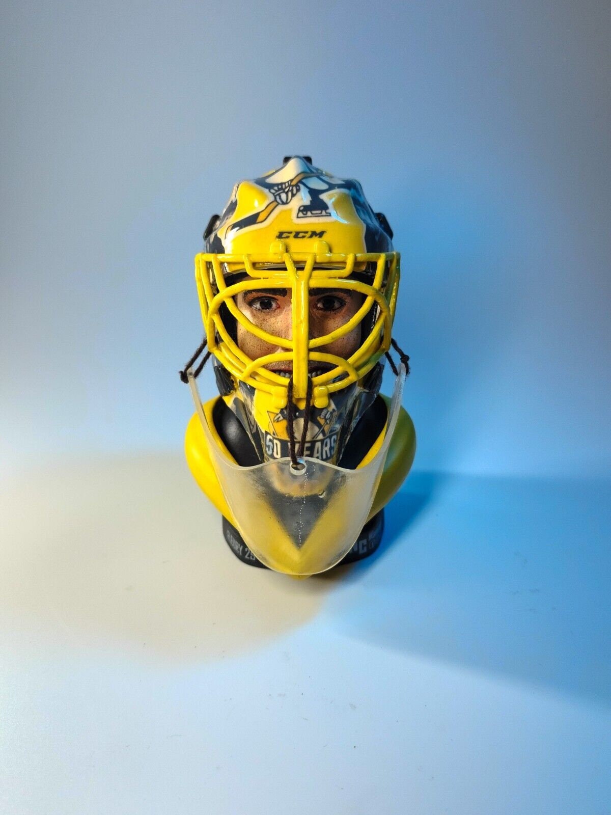 Marc-andre fleury bust Pittsburgh penguins 25th anniversary collectible