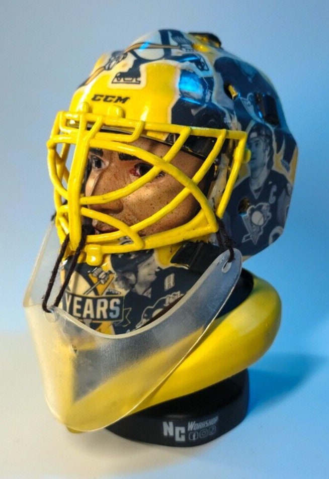 Marc-andre fleury bust Pittsburgh penguins 25th anniversary collectible