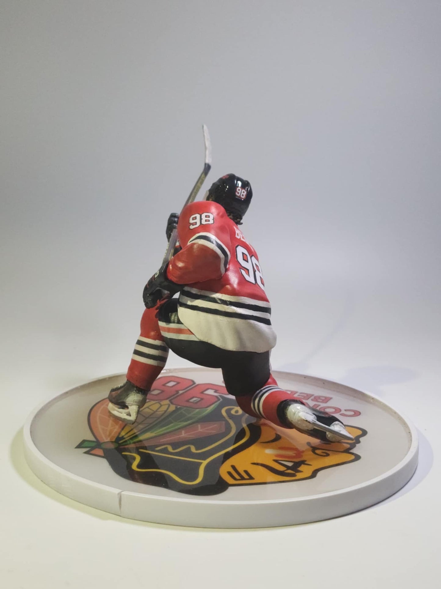 Connor Bedard costum figure Chicago Blachkhawks collectible