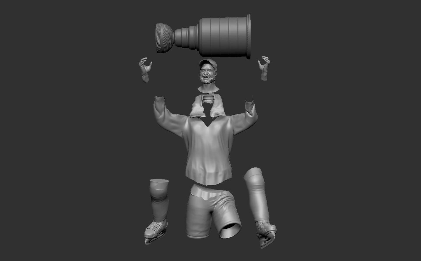 Connor Bedard costum figure Chicago Blachkhawks collectible