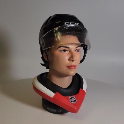 Connor Bedard Rookie season Bust Collectible