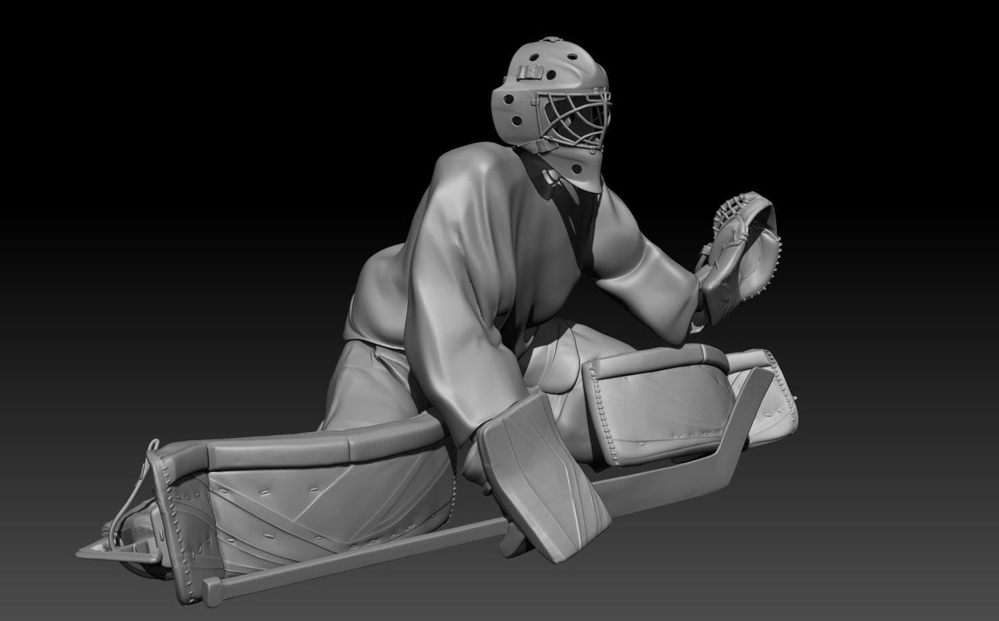 Hockey Goalie Ccm Premier pro gear Resin 3D printed