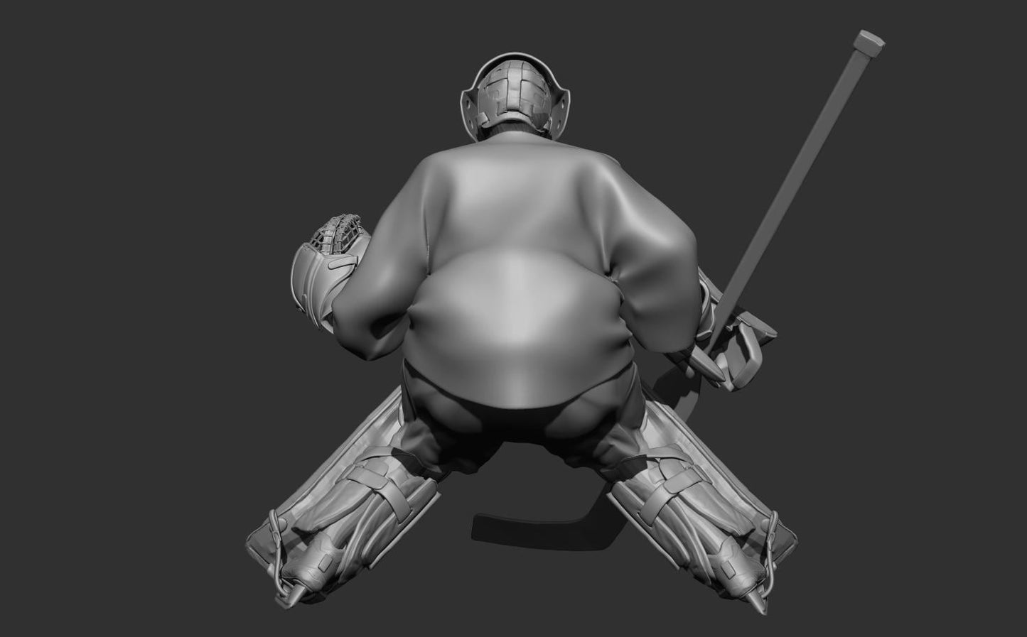 Hockey Goalie Baeur m5 pro gear Resin 3D printed
