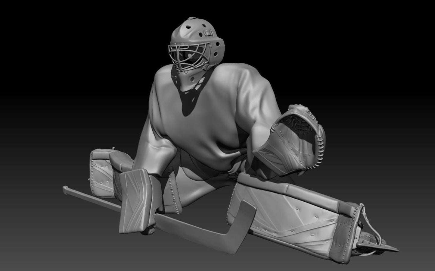 Hockey Goalie Ccm Premier pro gear Resin 3D printed