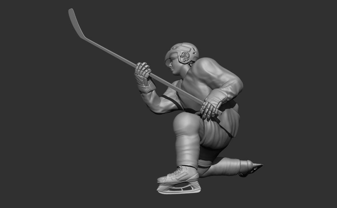 Hockey Goalie Baeur m5 pro gear Resin 3D printed