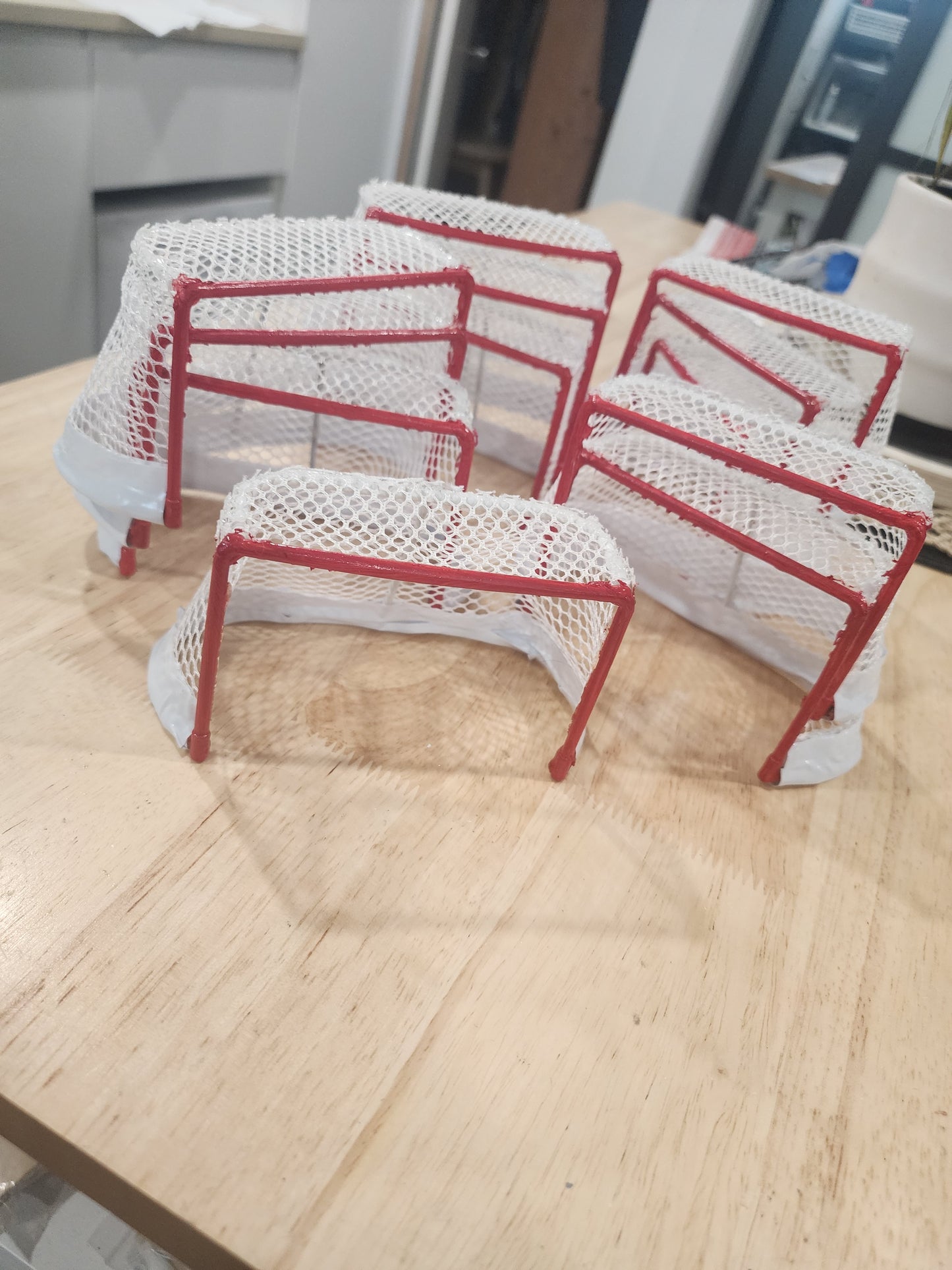 Modèle numérique 3D STL de filets de hockey personnalisés