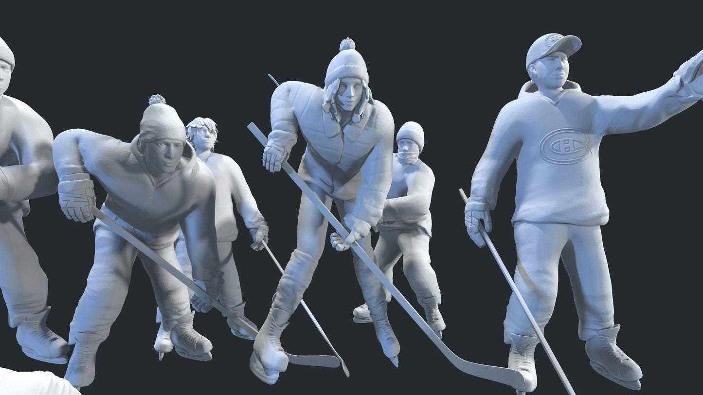 8 Outdoor hockey figure
