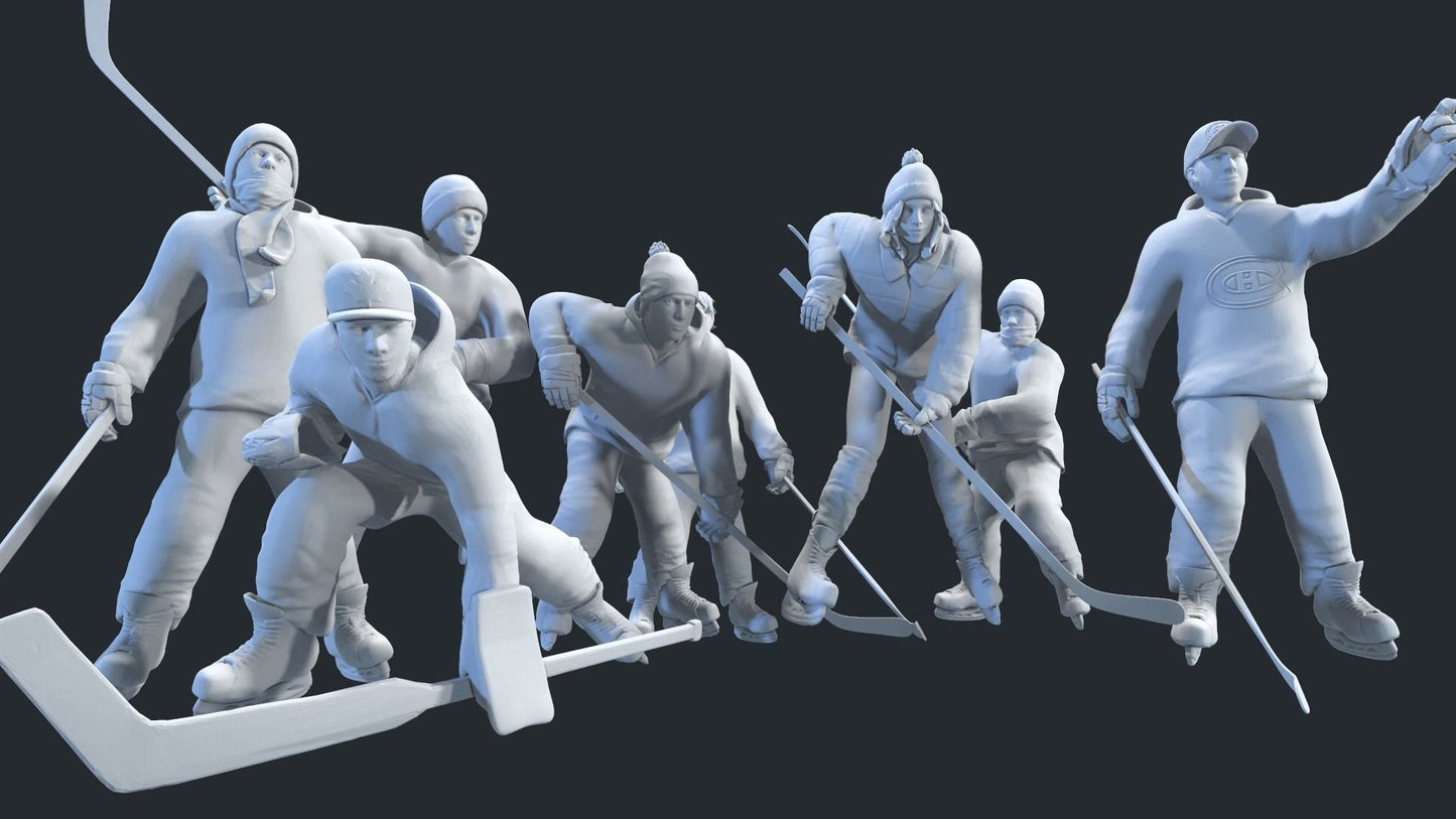 8 Outdoor hockey figure