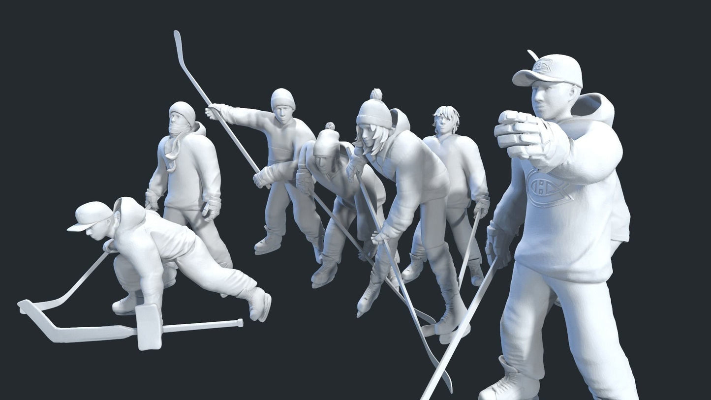 8 Outdoor hockey figure