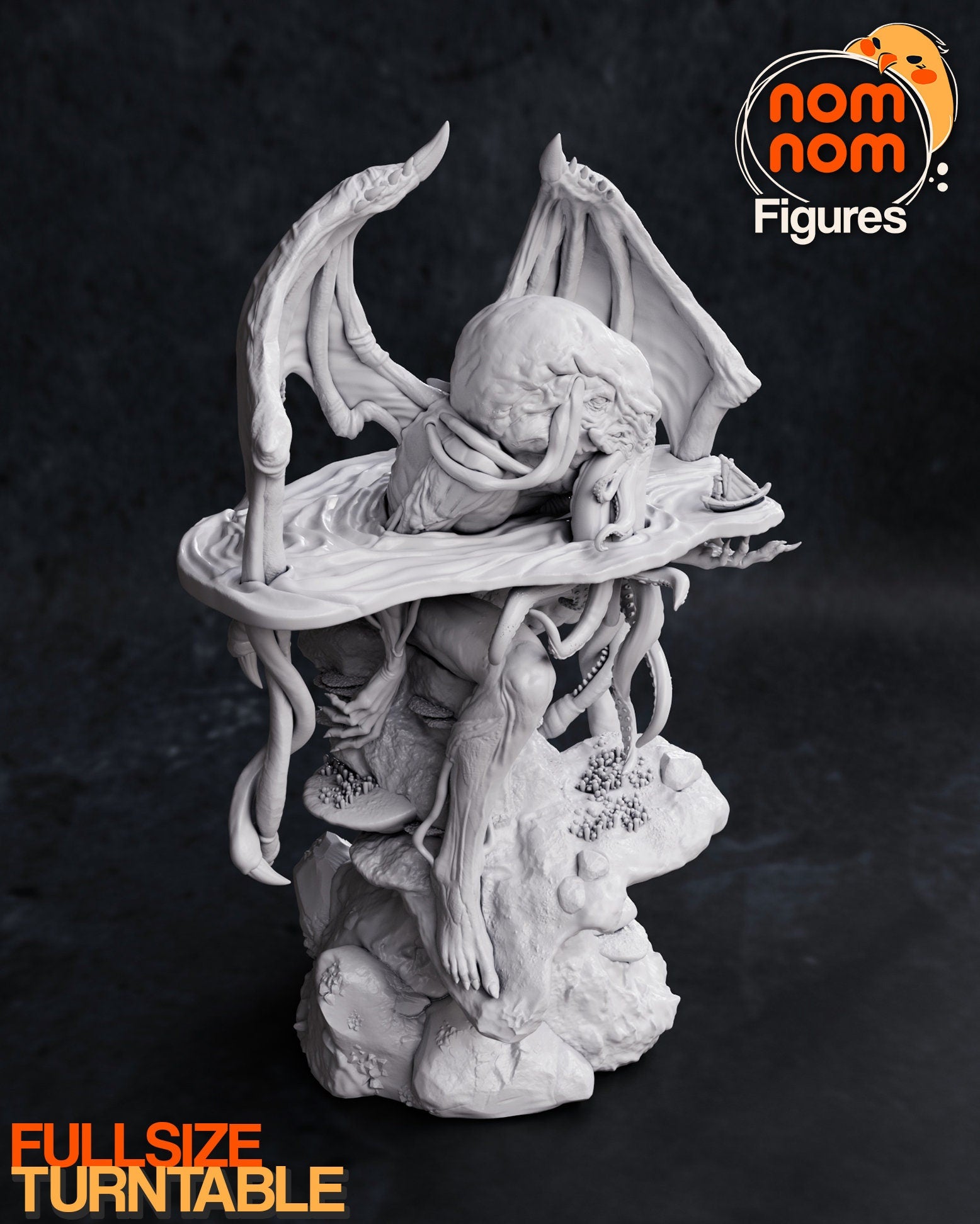 Cthulhu - Mythos NomNom Figure resin printed