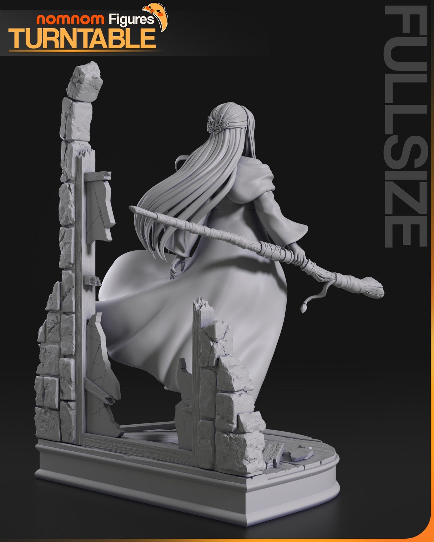 Fern - Frieren Beyond Journey's End NomNom Figure resin printed