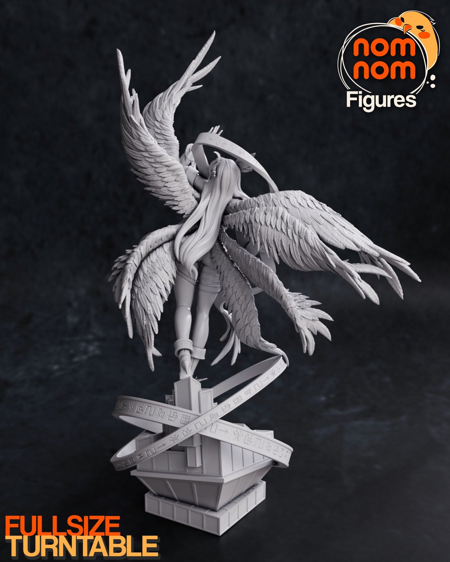 Angewomon Digimon NomNom Figure resin printed