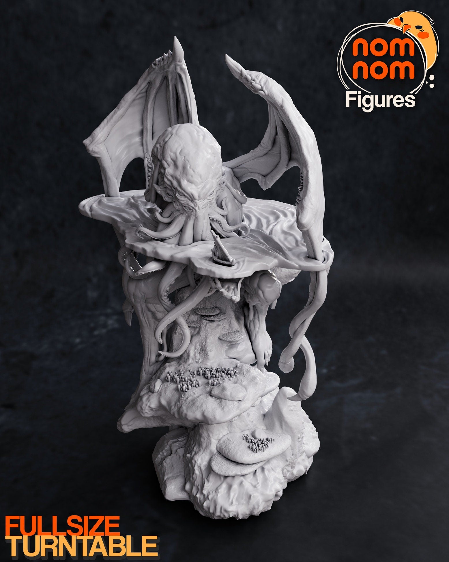 Cthulhu - Mythos NomNom Figure resin printed