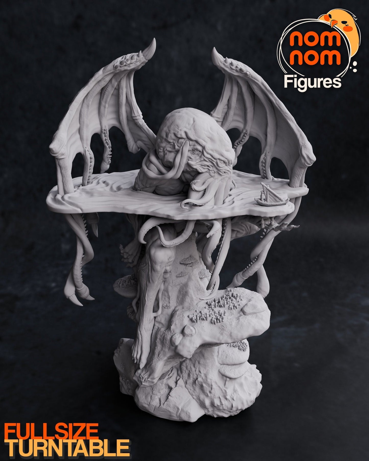 Cthulhu - Mythos NomNom Figure resin printed