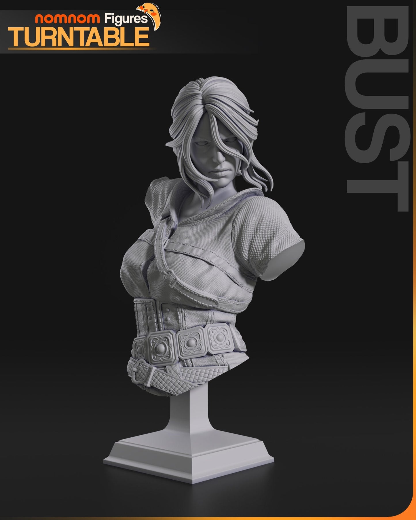 Ciri - The witcher NomNom Figure resin printed