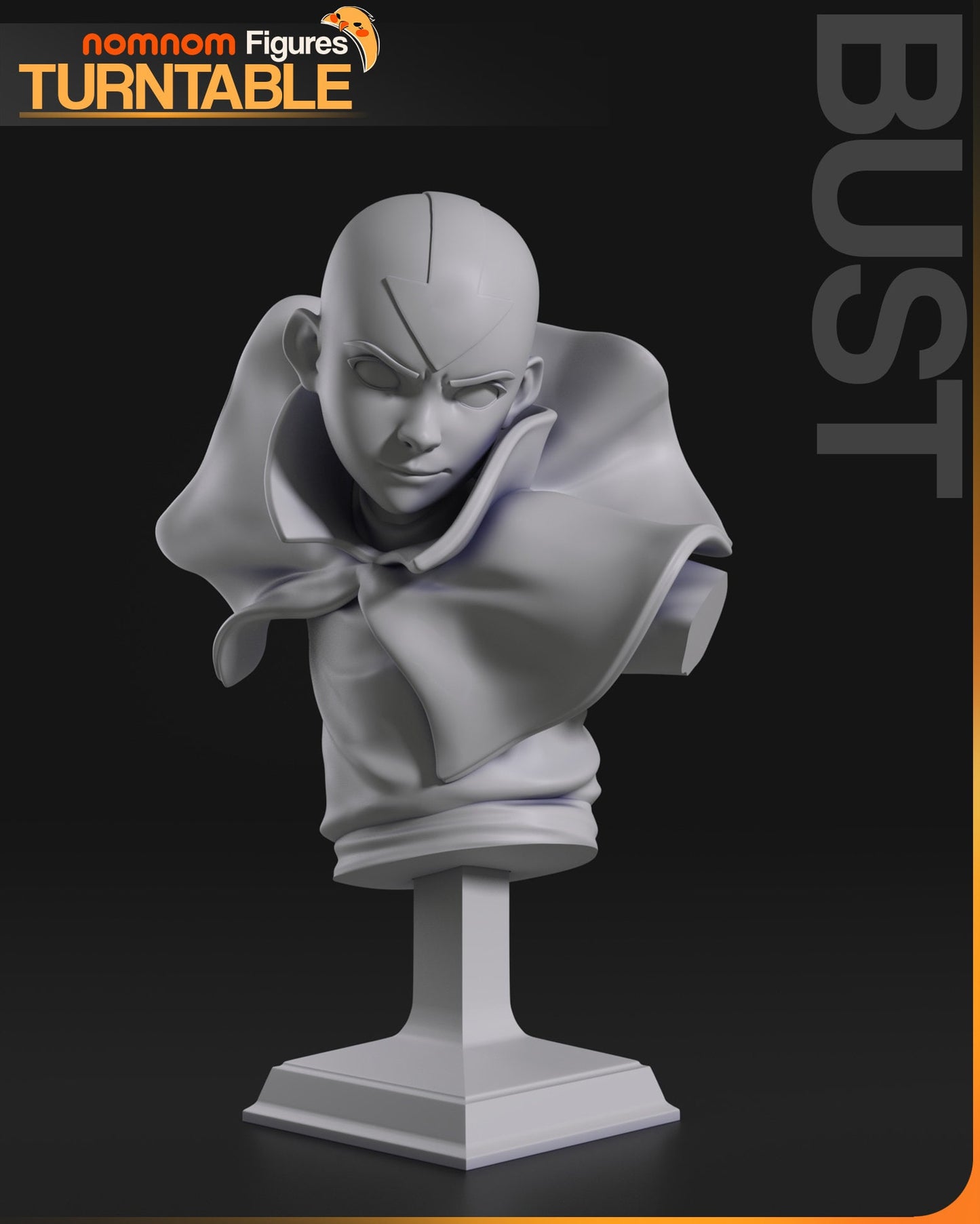 Aang - Avatar the last Airbender NomNom Figure resin printed