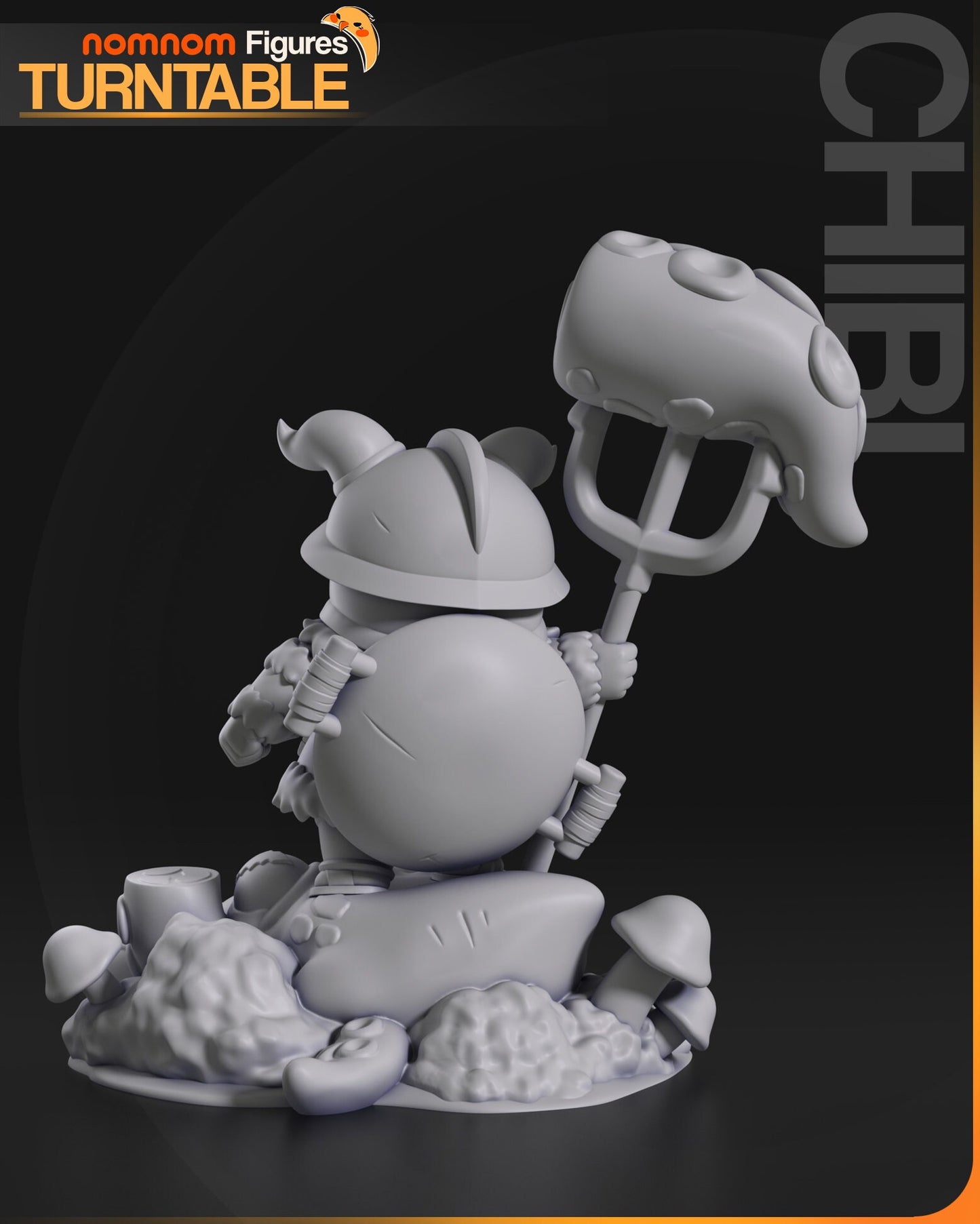 Chibi Goose - Untitled Goose Game NomNom Figure resin printed